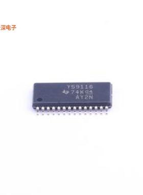 TLC59116IPWR |原装TSSOP-28IC  DRV LIN I2C 120MA 28TSSOP