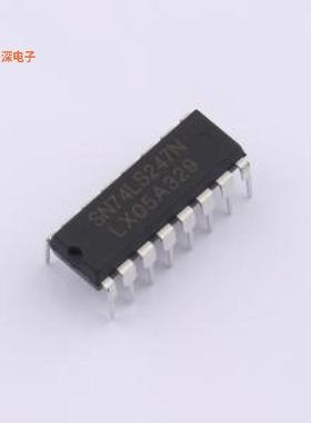 SN74LS247N(LX) |原装DIP-16数码管驱动