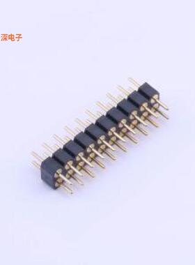 X5521WV-2X10-C35D35-1000 |排针D3.5mm,L=10.0mm,PPS料
