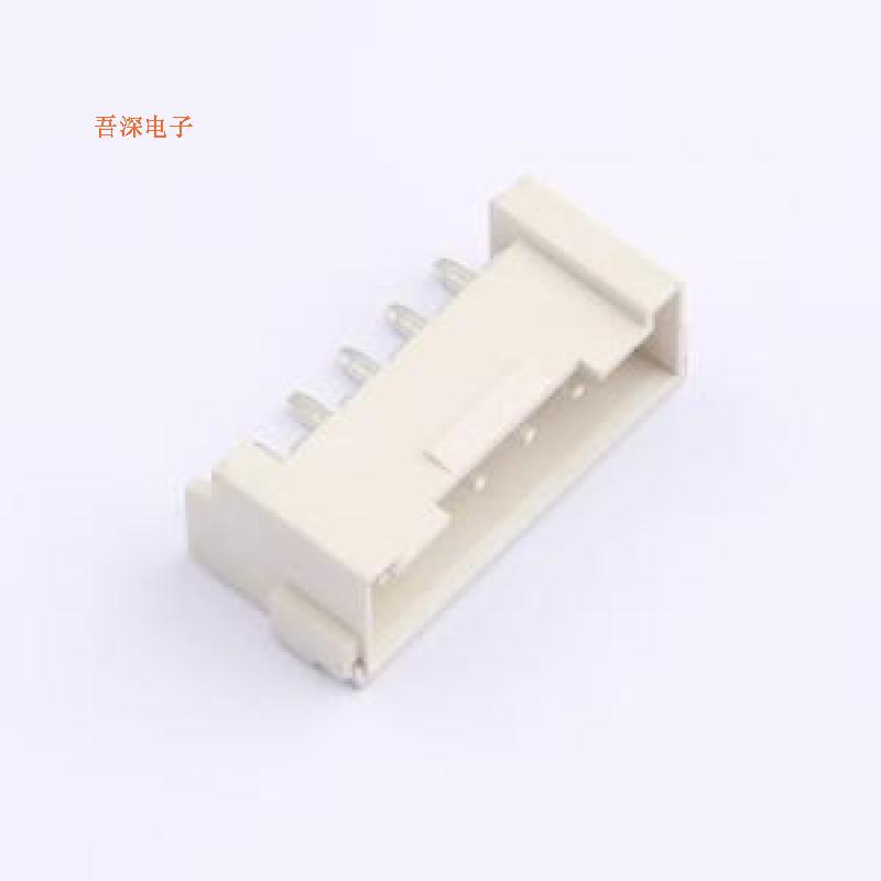 ZX-VH3.96-6PWT |原装SMD,P=3.96mm,卧贴线对板针座