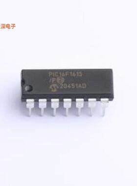 PIC16F1615-I/P|原装PDIP-14IC MCU 8BIT 14KB FLASH 14DI