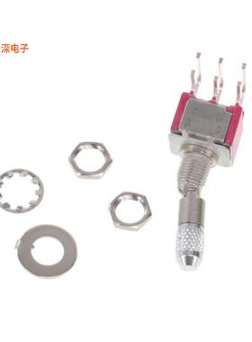 7201K12AQEG |原装全新SWITCH TOGGLE DPDT 5A 120V