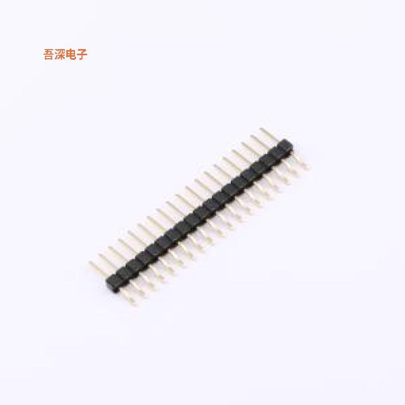 X6511WRS-19H-C60D48 |(X6511)2.54单排单塑排针SMD,P=2.54mm