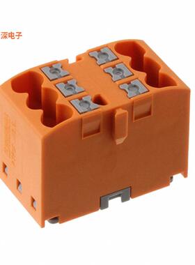 3273412 |中等TERM BLK 6POS ORANGE