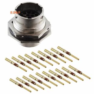 MALE CRIMP品 正CONN RT071619PNH RCPT GOLD 19POS