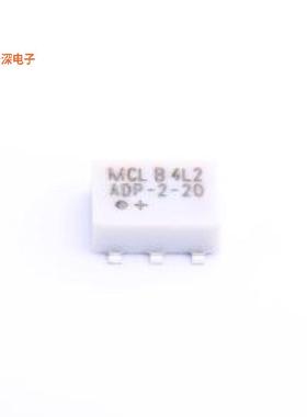 ADP-2-20+ |原装SMD-6P,7.9x5.6mmRF功分器/合路器