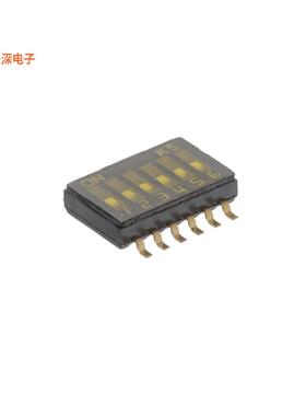 DHS 906 |SPSTDUAL-IN-LINE SWITCH, HALF-PITCH-