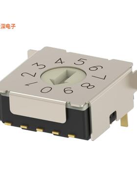 MRSSH4DR10SMGWT |BCDSWITCH ROTARY DIP BCD 0.4VA 20V