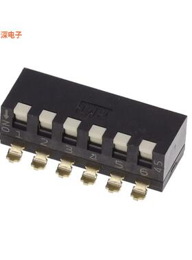 SBP 8006 T |SPSTDUAL-IN-LINE SWITCH END-STACKABL