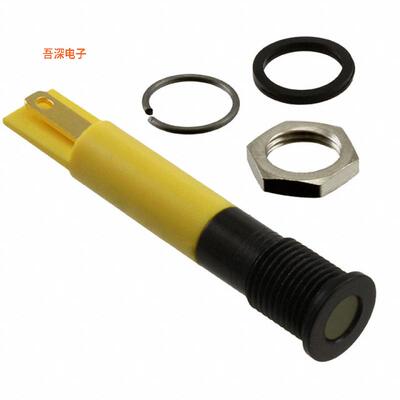 Q8F1BXXHY24E|8MM FLSH BLK CHRM HYP YLW 24VD