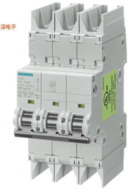 5SJ43118HG42 |DIN 轨道MCB 5SJ4 3P 480/277 5A 10K D-TRI