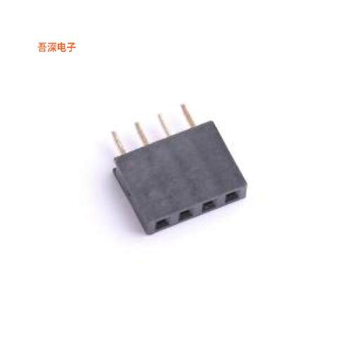 HX PM2.0-1x4P ZC H6.35 |排母配套排针：HX PZ2.0-1x4P系列