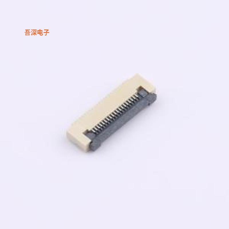 AFD01-S19FCC-00 |大焊片FFC/FPCSMD,P=0.5mm,卧贴