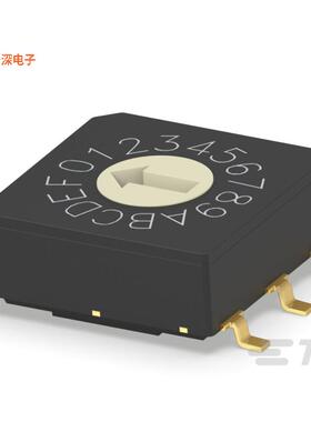 MRSSV1DC16SMGWT |原装全新SW ROTARY DIP HEX COMP 0.4VA 20V