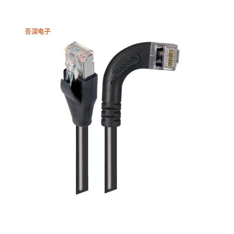 TRD815SRA7BLK-1 |圆形线缆C5E PVC FTP STR-RGT BLK 1F