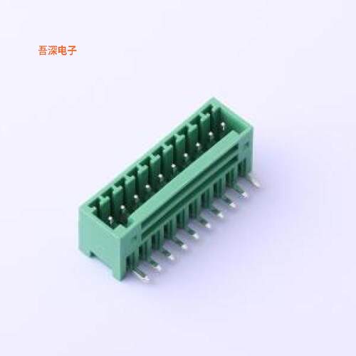 DB2ERC-2.54-10P-GN |原装弯插,P=2.54mm插拔式