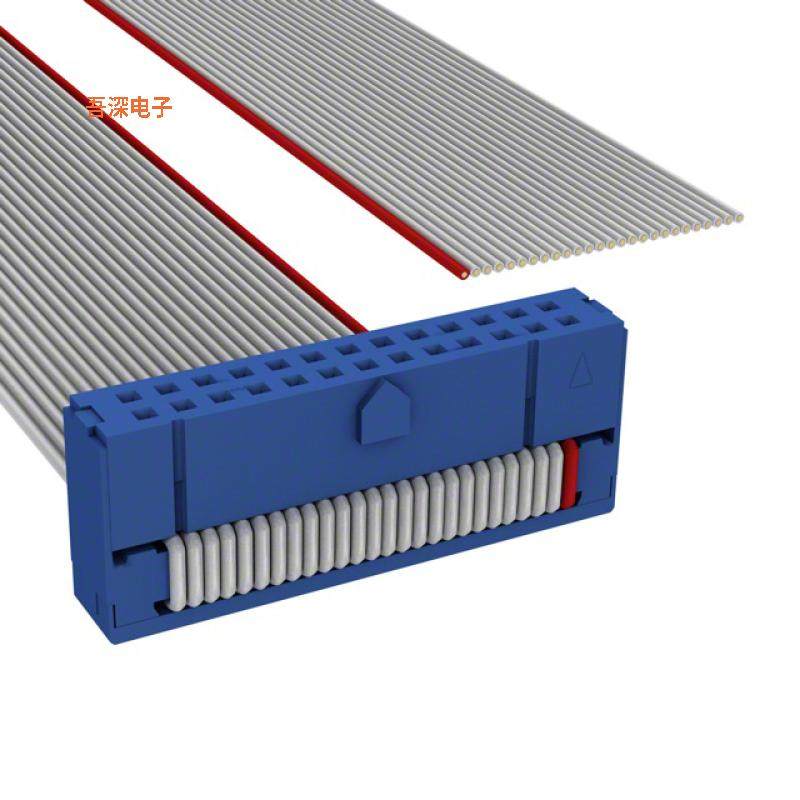 C1DXS-2636G |插口至线缆IDC CABLE - CKR26S/AE26G/X