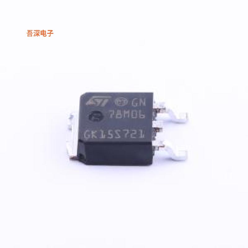 L78M06CDT-TR |原装TO-252-2(DPAK)IC REG LINEAR 6V 500MA DPAK