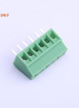 XY308-2.54-6P |螺钉式接线升降块式 PA66 铜镀锡