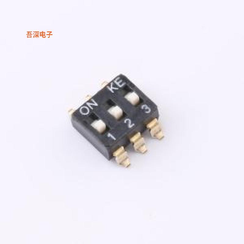 DSIC03LSGET |原装SMD-6P,6x7.6mm拨码