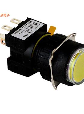 KBL16RAT-L3CR2 |原装全新16mm PUSH BUTTON