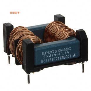 B82733F2112B001 |原装全新CMC 47MH 1.1A 2LN TH