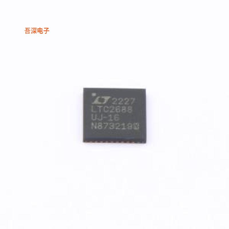 LTC2688CUJ-16#PBF |原装QFN-40(6x6)IC DAC 16BIT V-OUT 40QFN
