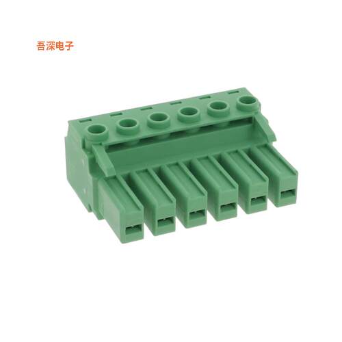 0397681006|插头，母插口TERM BLOCK PLUG 6POS 7.62M