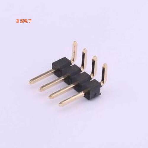 X6511WR-04H-C60D30R2 |原装弯插,P=2.54mm排针