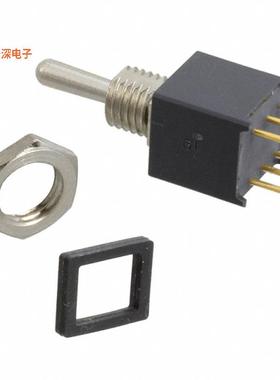 B22A1P |面板安装SWITCH TOGGLE DPDT 0.4VA 28V