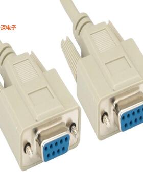 DNC-9FF-03B |插座，母型插口NULL MODEM DB9/9 F/F MOLD 3FT