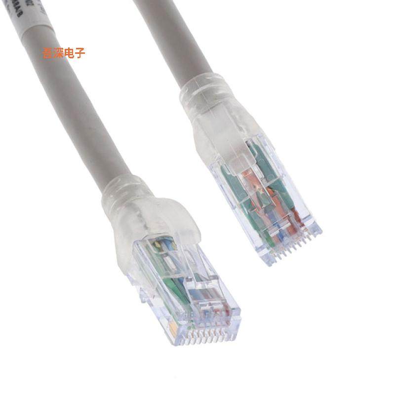 CA21108020 |圆形线缆PATCHCORD B10GX CMR GRY 20FT