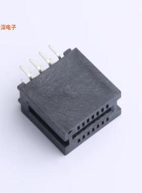 HED14LP03BK |原装插件,P=1.27mm金手指