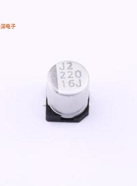 VEJ221M1CTT-0607L |原装SMD,D6.3xL7.7mm贴片型铝电解