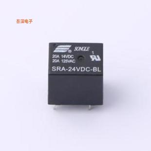 SRA-24VDC-BL |原装插件,12.4x16mm功率继电器