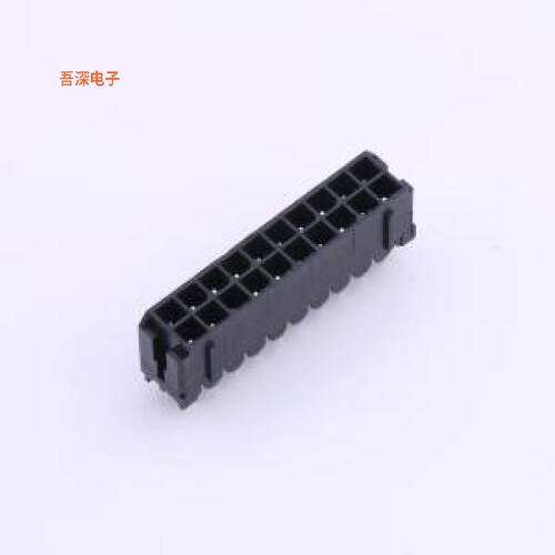 HC-MX3.0-2*10A |原装插件,P=3mm线对板针座