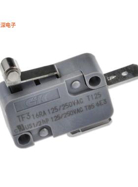 TF316CFA104AY |SPST-NOSWITCH SNAP ACT SPST-NO 16A 125V