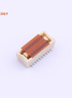 HDGC1006WV-S-2X10P |带扣线对板针座SMD,P=1mm