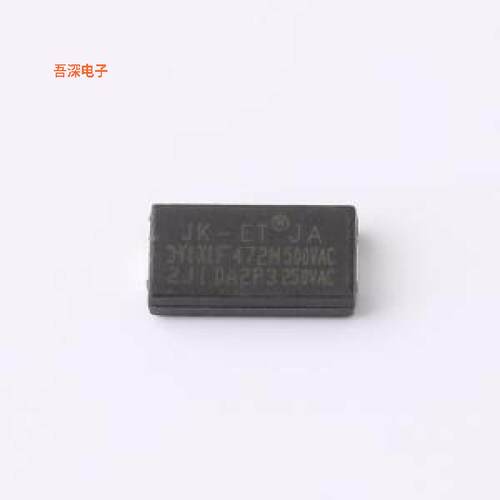JA3Y1X1F472M500VAC |塑封Y电容安规电容SMD,11.4x6mm