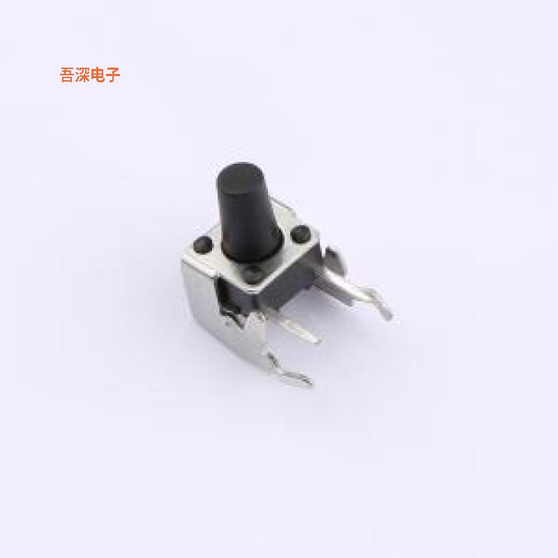 SMG-01Z-H090A1 |6*6*9.0支架 260GF轻触弯插-4P,7.5x7mm