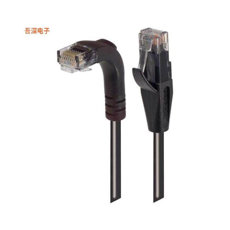 TRD815RABLK-5 |圆形线缆C5E PVC UTP STR-DWN BLK 5F