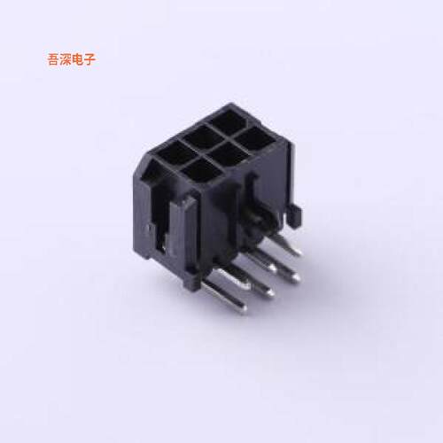 WF30006-08302 |塑胶定位柱 镀亮锡线对板针座弯插,P=3mm