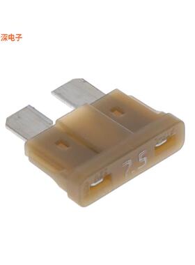 0ATO07.5MXGLO |需要支座FUSE AUTO 7.5A 32VAC/VDC BLADE