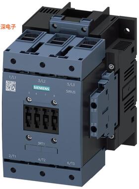 3RT10541AB36|原装全新CONTACTOR S6 115A 23-26VUC 3P B