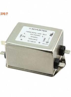 5500.2638.01 |单相LINE FILTER 125V/250VAC 20A CHAS