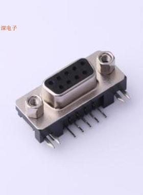 KH-DR9-F5.08 |DR9 黑色 母铆锁  5.08D-Sub/VGA插件