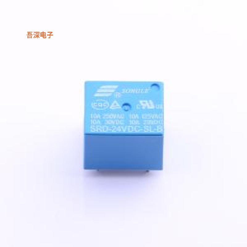 SRD-24VDC-SL-B |原装插件,15.6x19.2mm功率继电器