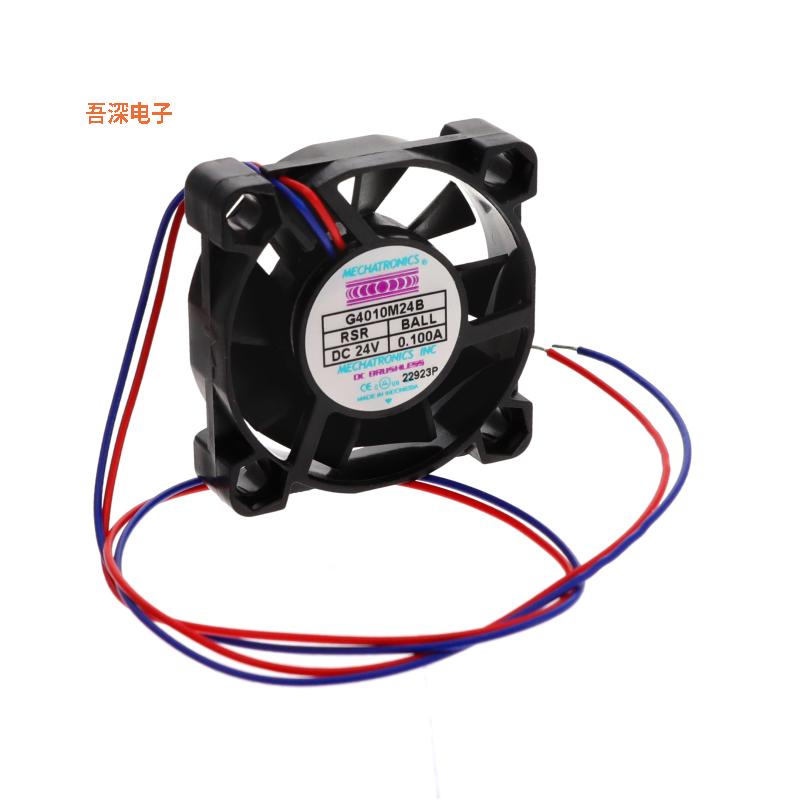G4010M24B-RSR |24VDCFAN AXIAL 40X10.3MM 24VDC WIRE