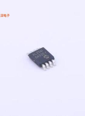 24LC256-I/MS|原装MSOP-8IC EEPROM 256KBIT I2C 8MSO