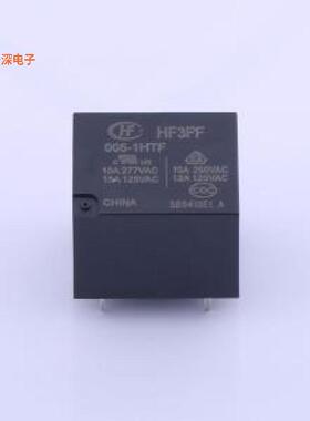 HF3FF/005-1HTF|原装插件,15.2x19mm功率继电
